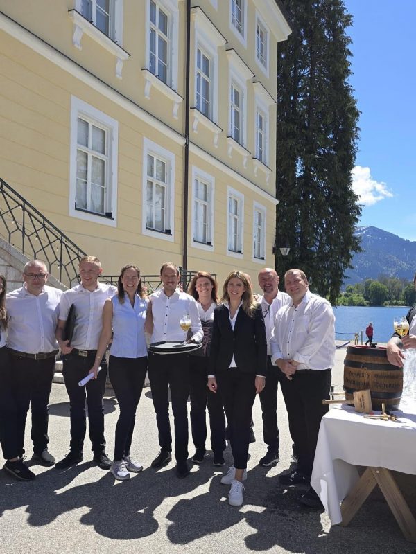 Das Eventteam der Schlosswirtschaft