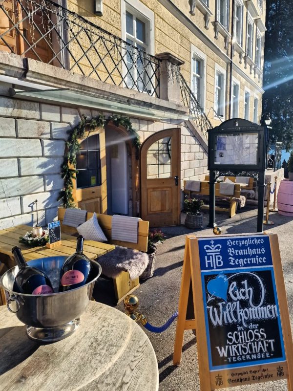 Eingangsbereich der Schlosswirtschaft