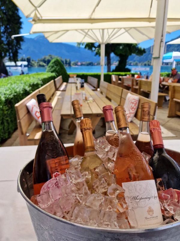 Eiskalter Rosé zum Anstoßen