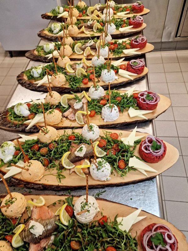 Bayerische Vorspeisenplatte für die Gäste